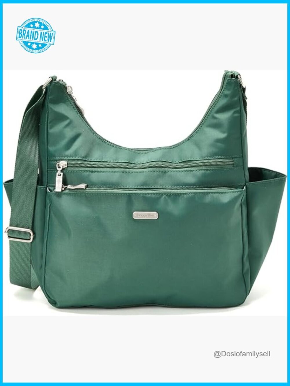 Hobo Crossbody Bag Lightweight Travel Purse Machine Washable RFID Protection